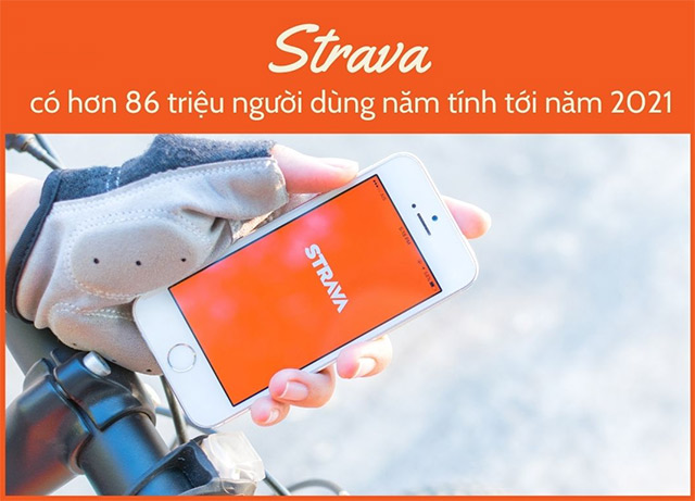 Tính phổ biến của Strava là gì được thể hiện ở số thành viên của ứng dụng này